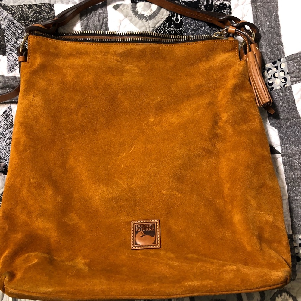 Suede Dooney and Bourke bag